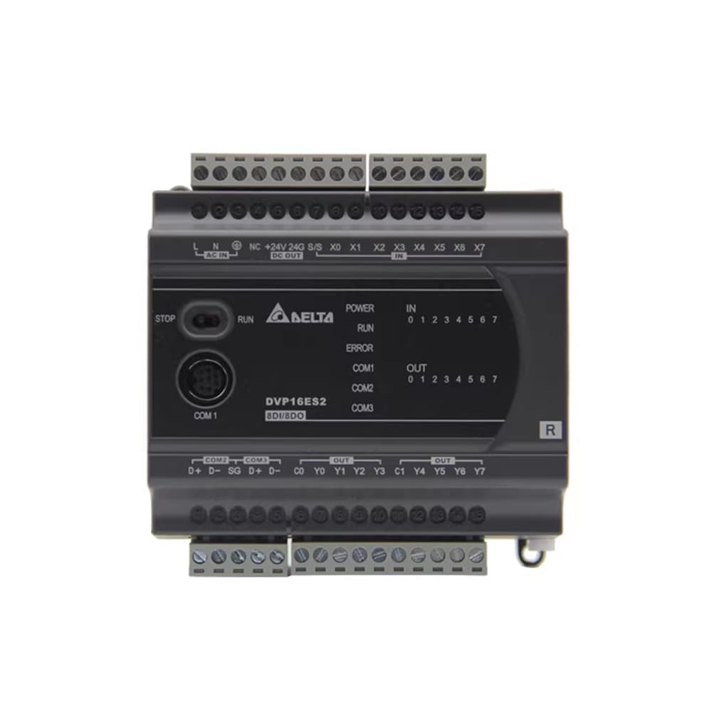 Delta DVP16ES200R DVP-ES2 Series PLC 16-Point CPU Module,MY SHOP,Delta DVP16ES200R PLC Controller - DVP-ES2 Series 16-Point CPU Module