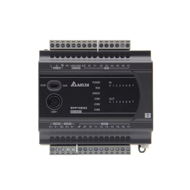 Delta DVP16ES200T DVP-ES2 Series PLC 16-Point Transistor Output CPU Module,MY SHOP,：Delta DVP16ES200T PLC Controller - DVP-ES2 Series 16-Point NPN Transistor Output CPU Module