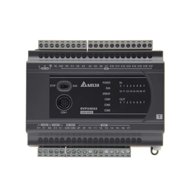 Delta DVP24ES200T DVP-ES2 Series 24-Point Transistor Output PLC,MY SHOP,Delta DVP24ES200T DVP-ES2 Series 24 Point NPN Transistor Output PLC
