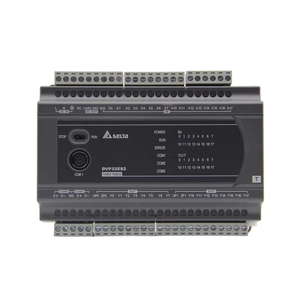 Delta DVP32ES200T DVP-ES2 Series 32-Point Transistor Output PLC,MY SHOP,Delta DVP32ES200T DVP-ES2 Series 32 Point NPN Transistor PLC