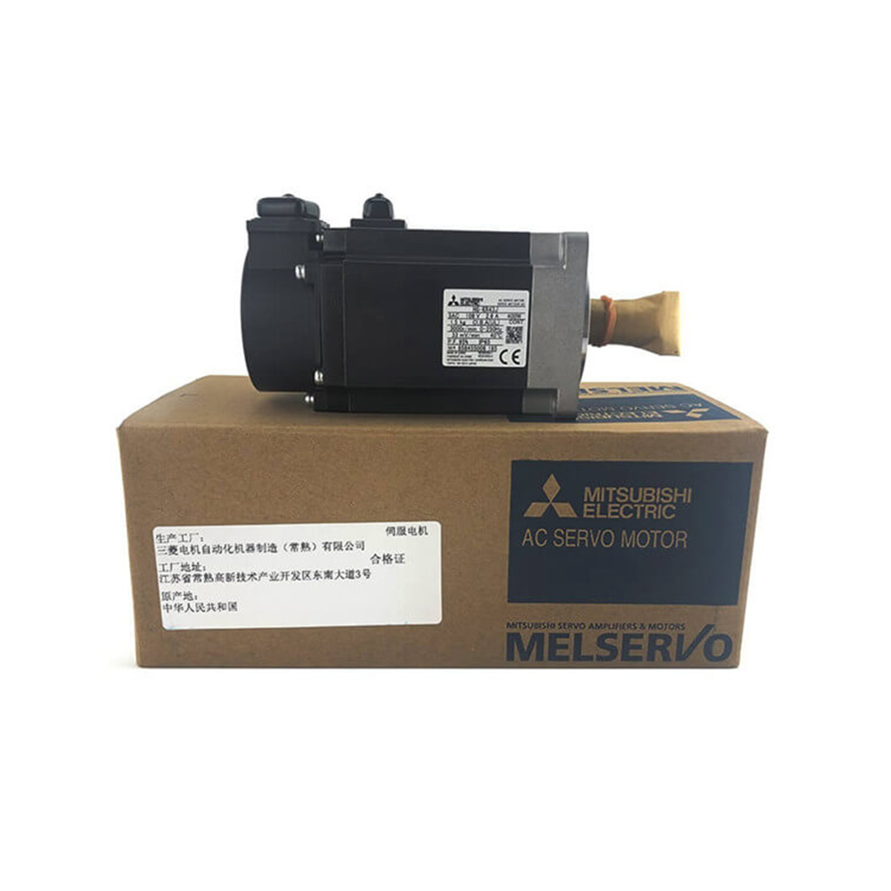 Mitsubishi HG-KR43BJ 0.4kW Low Inertia Servo Motor With Brake,Industrial Automation Products - PLC, Drives & Controls,HG-KR43BJ 0.4kW Brake Servo Motor | Mitsubishi Supplier