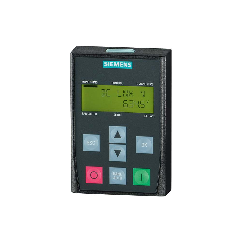 Siemens 6SL3255-0AA00-4CA1 SINAMICS G120 BOP-2 Basic Operator Panel,Industrial Automation Products - PLC, Drives & Controls,6SL3255-0AA00-4CA1 BOP-2 Panel | Siemens G120 Operator Panel Supplier