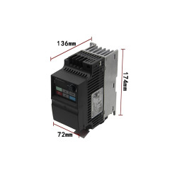 Delta VFD015EL43A VFD-EL Series 1.5kW 3 Phase 380-480V Micro AC Drive Inverter,Industrial Automation Products - PLC, Drives & Controls,VFD015EL43A 1.5kW 380V Inverter | Delta Automation Supplier