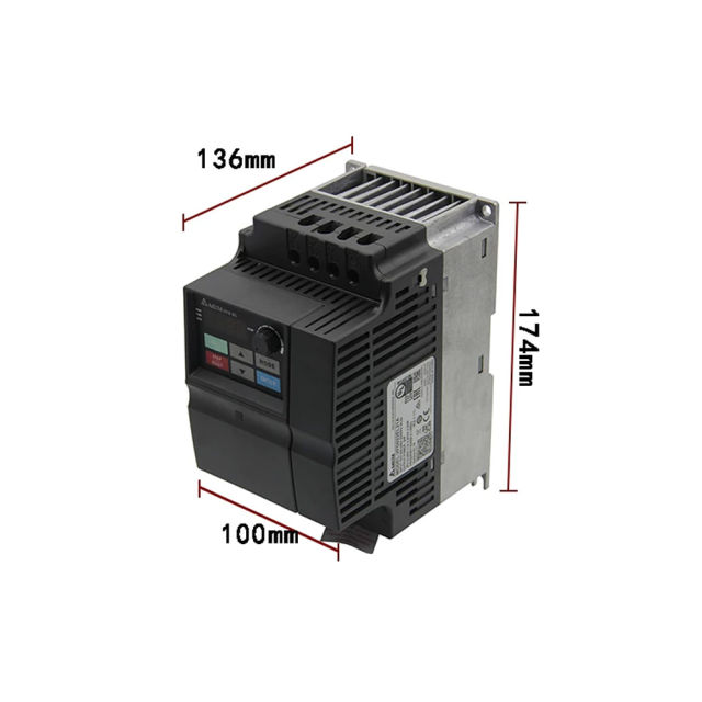 Delta VFD022EL21A VFD-EL Series 2.2kW (3HP) 1-Phase 230V Micro AC Drive,Industrial Automation Products - PLC, Drives & Controls,VFD022EL21A 2.2kW Micro AC Drive | Delta Automation Supplier