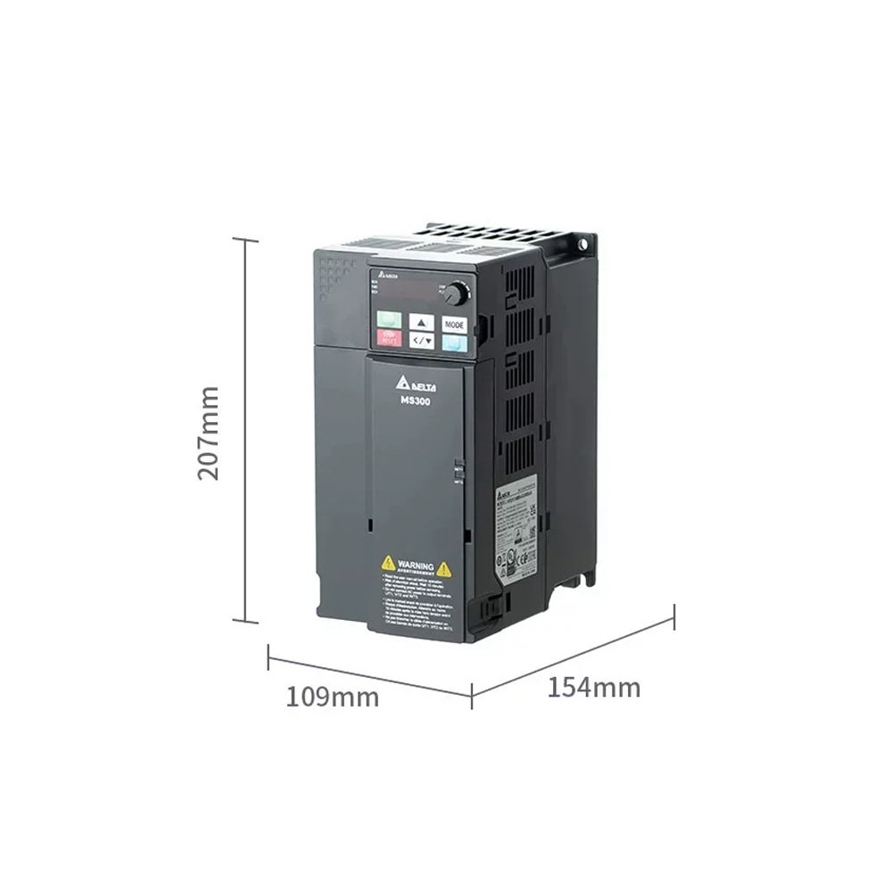 Delta VFD13AMS43ANSAA MS300 Series 5.5kW 3 Phase 380-480V Compact AC Drive Inverter,Industrial Automation Products - PLC, Drives & Controls,VFD13AMS43ANSAA 5.5kW 380V Inverter | Delta Automation Supplier