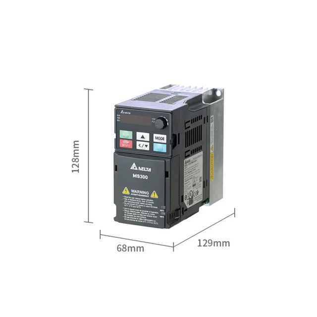 Delta VFD1A5MS43ANSAA MS300 Series 0.4kW 3 Phase 380-480V Compact AC Drive Inverter,Industrial Automation Products - PLC, Drives & Controls,Delta VFD1A5MS43ANSAA MS300 Series 0.4kW 3 Phase 380-480V Compact AC Drive Inverter