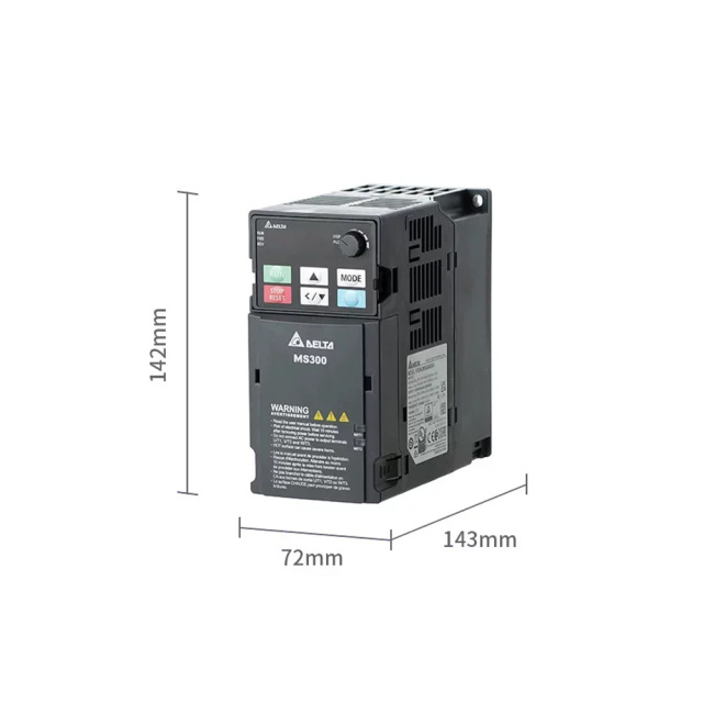 Delta VFD4A2MS43ANSAA MS300 Series 1.5kW 3 Phase 380-480V Compact AC Drive Inverter,Industrial Automation Products - PLC, Drives & Controls,VFD4A2MS43ANSAA 1.5kW 380V Inverter | Delta Automation Supplier