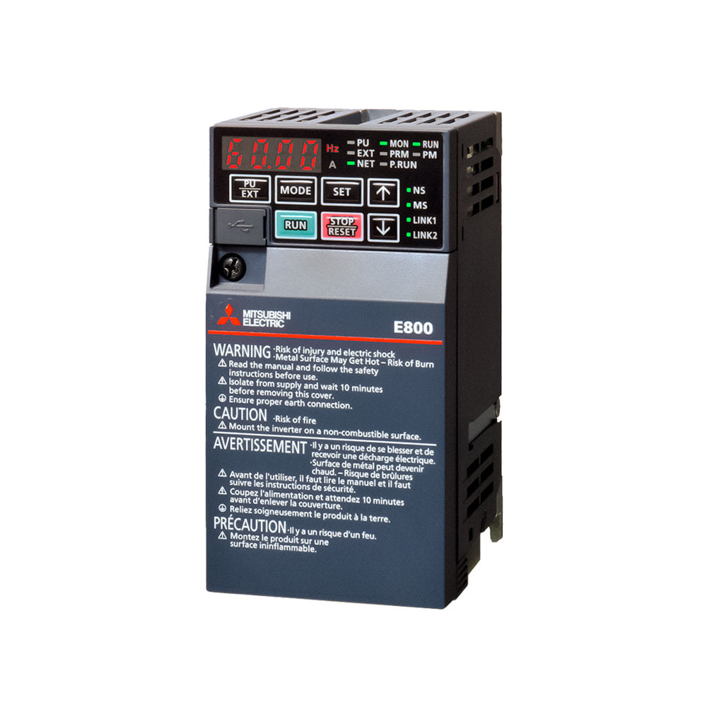 Mitsubishi FR-E840-0095-4-60 E800 Series 3.7kW(ND)/5.5kW(LD) 3 Phase 380-480V AC Drive Inverter,Industrial Automation Products - PLC, Drives & Controls,FR-E840-0095-4-60 3.7kW Inverter | Mitsubishi Drive Supplier