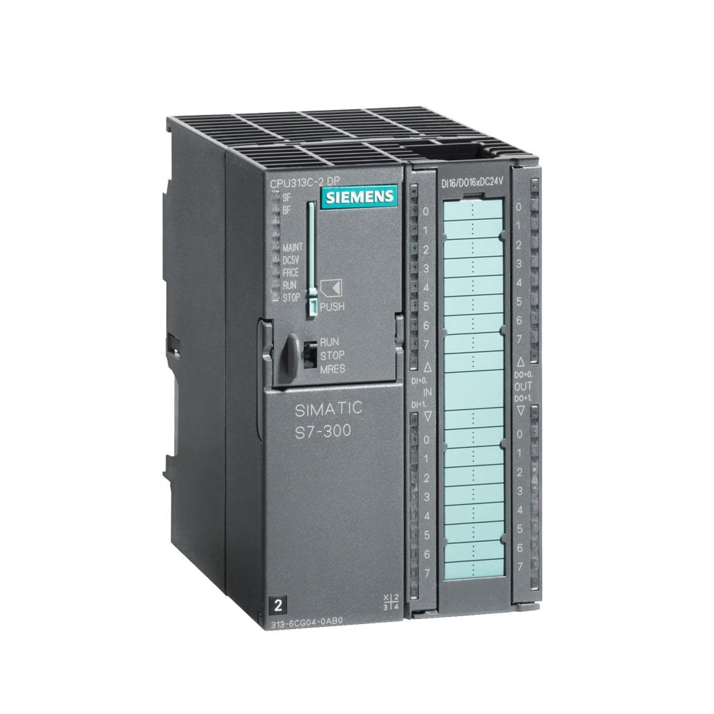 Siemens 6ES7313-6CG04-0AB0 SIMATIC S7-300 CPU 313C-2 DP Compact PLC 16DI/16DO PROFIBUS DP,Industrial Automation Products - PLC, Drives & Controls,6ES7313-6CG04-0AB0 Siemens S7-300 CPU 313C-2 DP