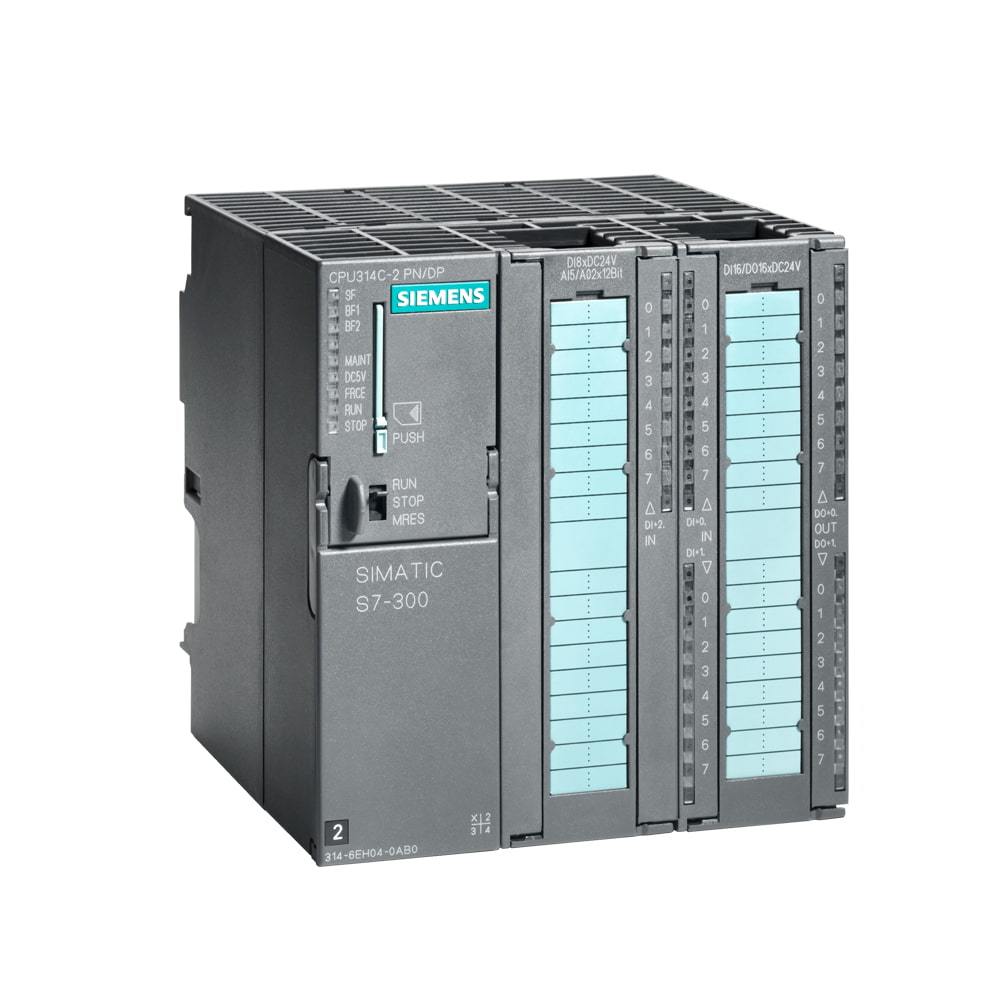 Siemens 6ES7314-6EH04-0AB0 SIMATIC S7-300 CPU 314C-2PN/DP Compact PLC 24DI/16DO 4AI/2AO PROFINET PROFIBUS,Industrial Automation Products - PLC, Drives & Controls,6ES7314-6EH04-0AB0 Siemens S7-300 CPU 314C-2PN/DP