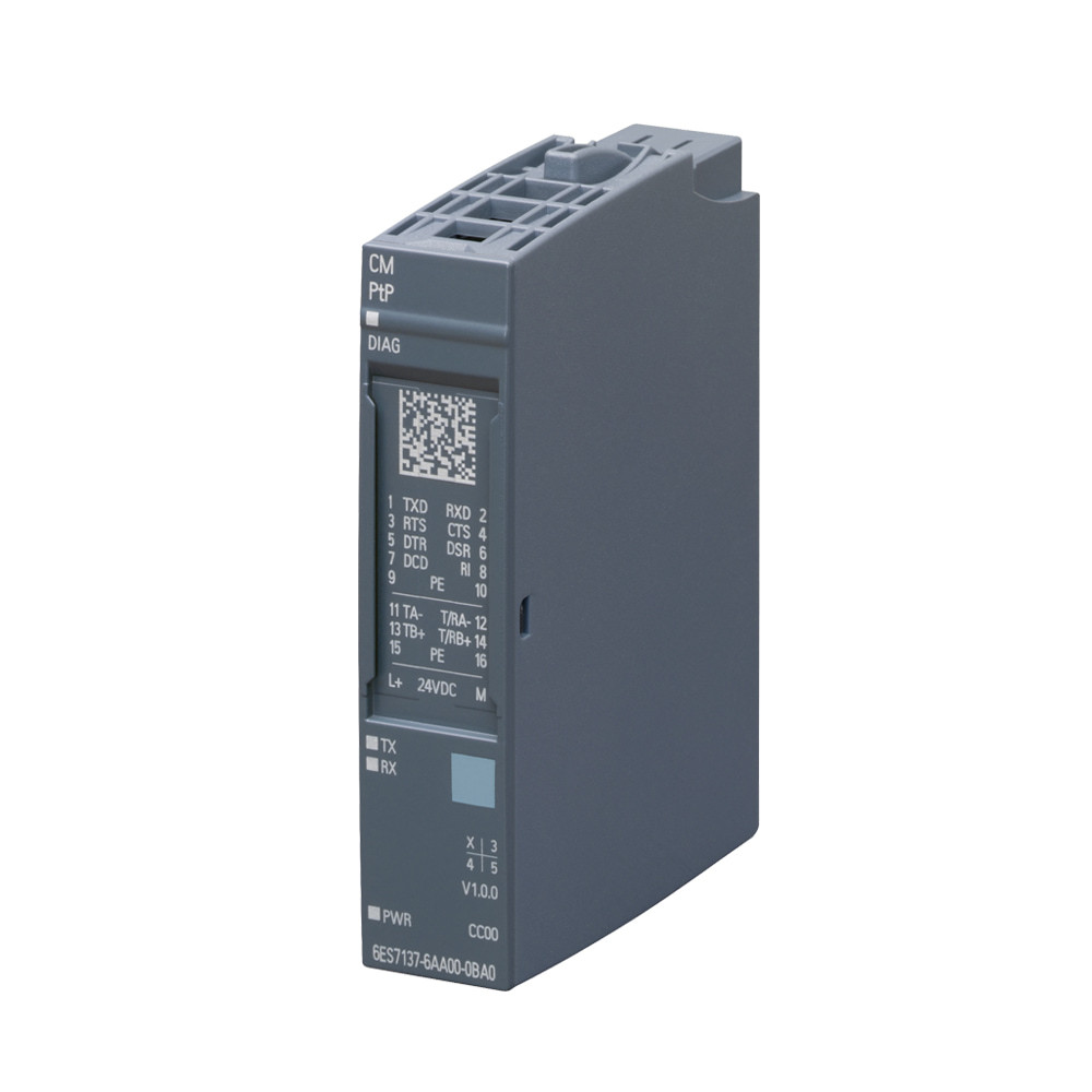 Siemens 6ES7137-6AA01-0BA0 SIMATIC ET200SP CM PTP Serial Communication Module,Industrial Automation Products - PLC, Drives & Controls,6ES7137-6AA01-0BA0 Siemens ET200SP CM PTP Serial Communication Module Supplier