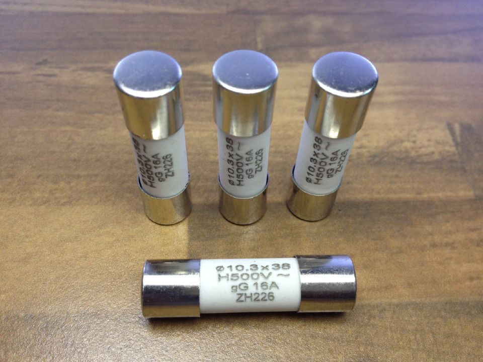 Original United States H500V gG16A ZH226 imported ceramic fuse tube 10X38 10.3X38 fuse