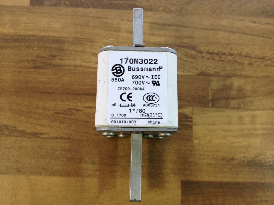 United States 170M3022 550A fuse 690V Bussmann fuse original authentic