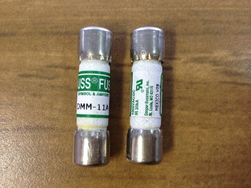 United States DMM-11A BUSS Bussmann fuse fuse 1000VC/DC 10.3X38