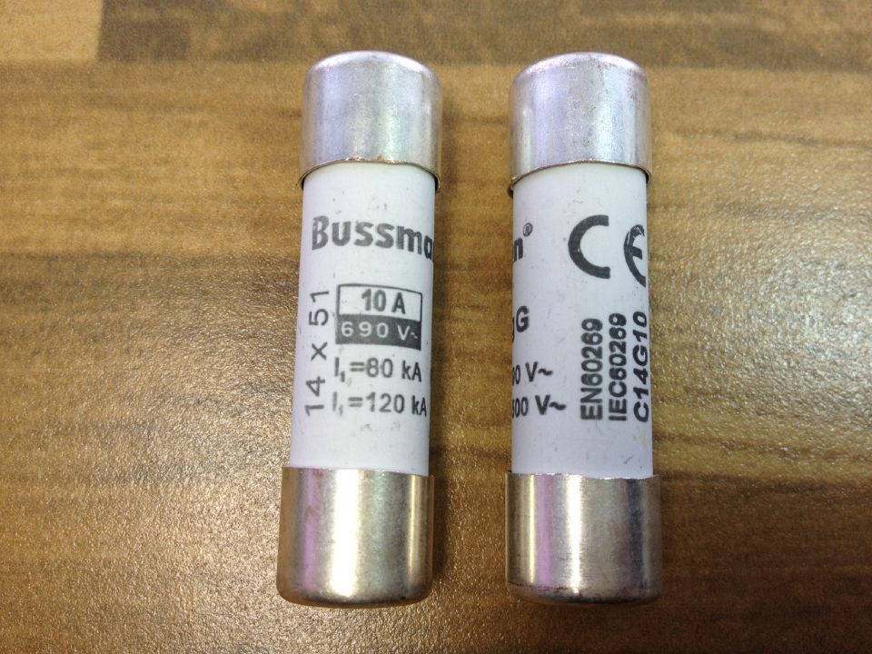 United States C14G10 BUSS Bussmann fuse 690V14X51 10A original insurance