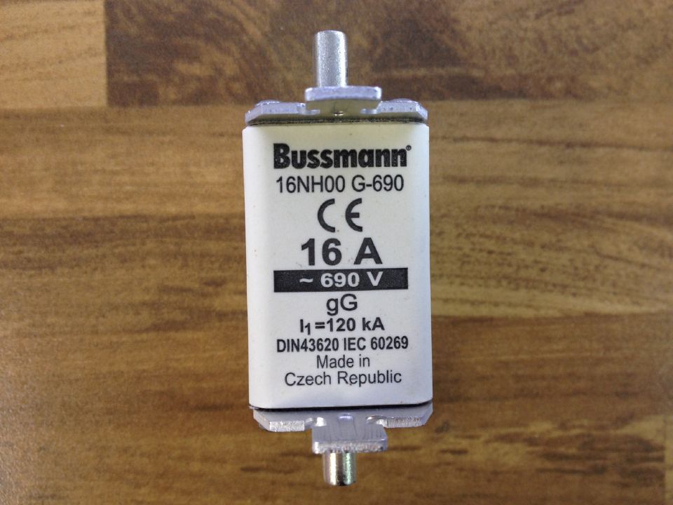 United States 16NH00 G-690 16A fuse 690V Bussmann fuse original authentic