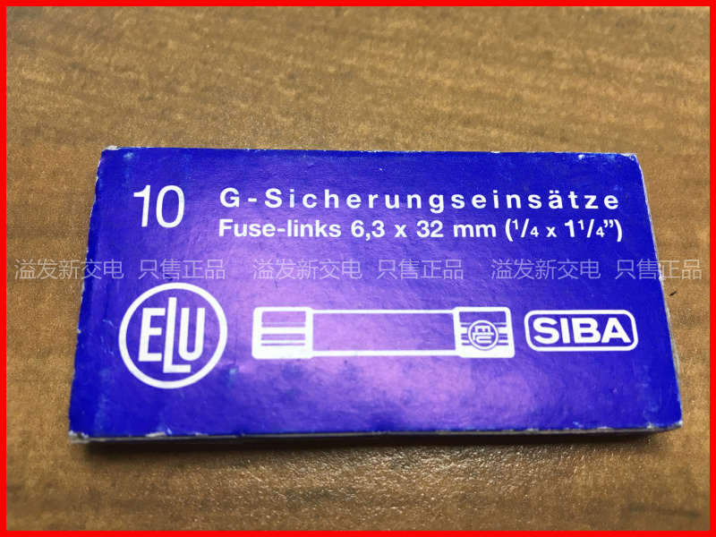 The original SIBA Deguoxiba fuse T12.5A H500V 189140 ceramic fuse tube import insurance