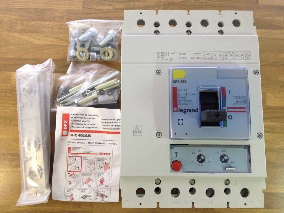 Spot original Legrand DPX630 400A 4P400A circuit breaker 320-400A adjustable