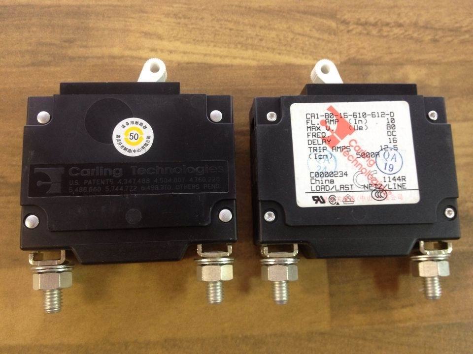 American Carling Jia Ling CA1-B0-16-610-612-D - circuit breaker 10A 1P