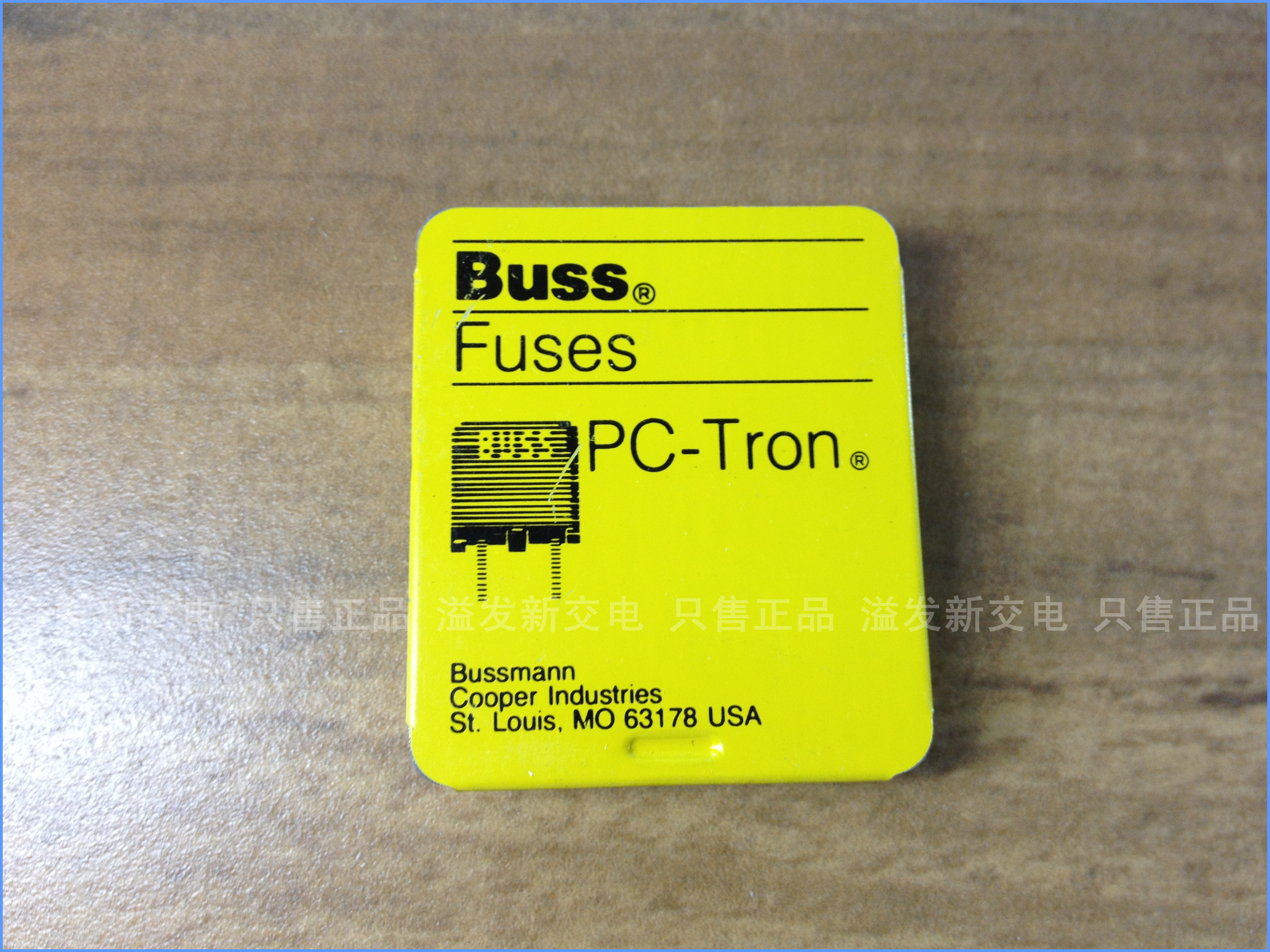 United States BUSS BK/PCC-1/2 250V Bussmann square fuse / insurance tube 0.5A250V