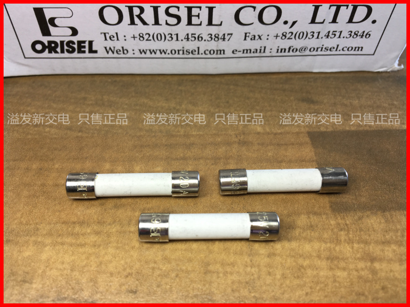 Original South Korean 125V 20A 65TL ORISEL imported ceramic fuse 6X30 fuse