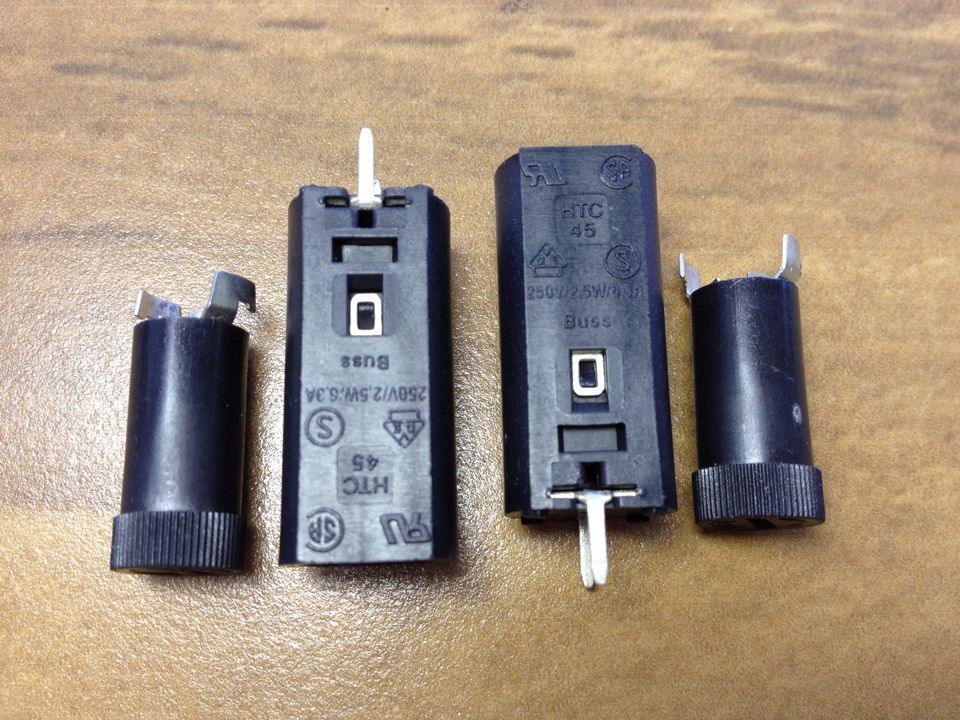 The United States Bussmann HTC45 BUSS 6.3A 250V 6X30 genuine original fuse socket