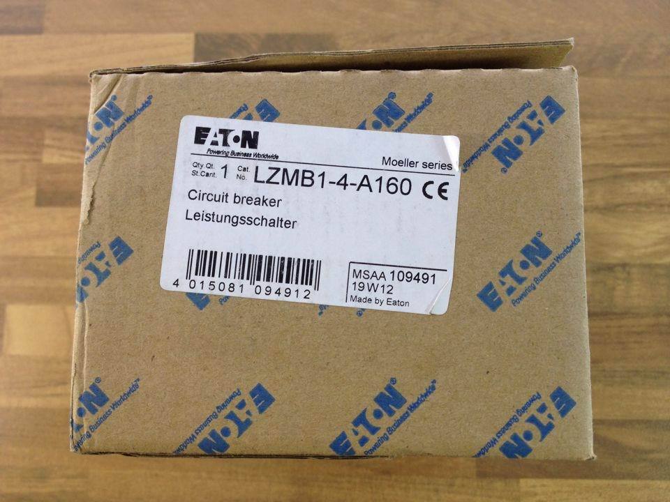 Muller MOELLER Eaton LZMB1-4-A160 circuit breaker 4P160A adjustable 125A-160A original