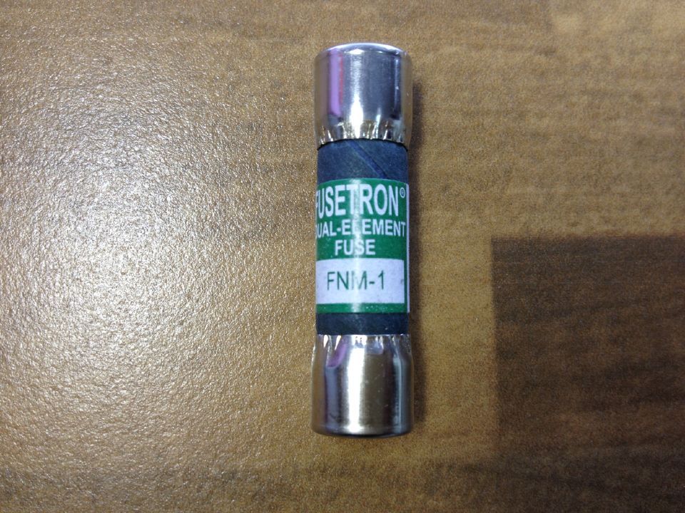 American FUSETRON FNM-1 1A Bussmann 10.3X38MM BUSS 250V