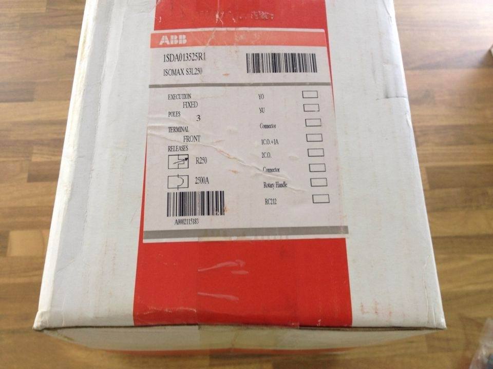 S3L250 SACE ABB circuit breaker 3P250A air switch new genuine S3N