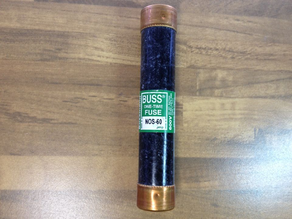 United States NOS-60 BUSS Bussmann fuse fuse FUSE 600V original authentic