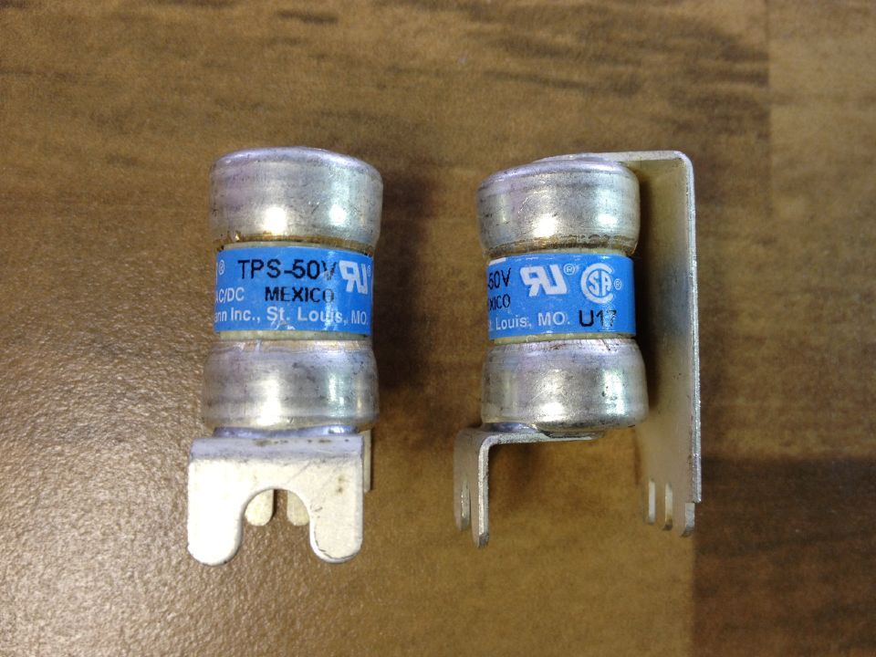 United States TPS-50V MEXICO import insurance tube Bussmann fuse