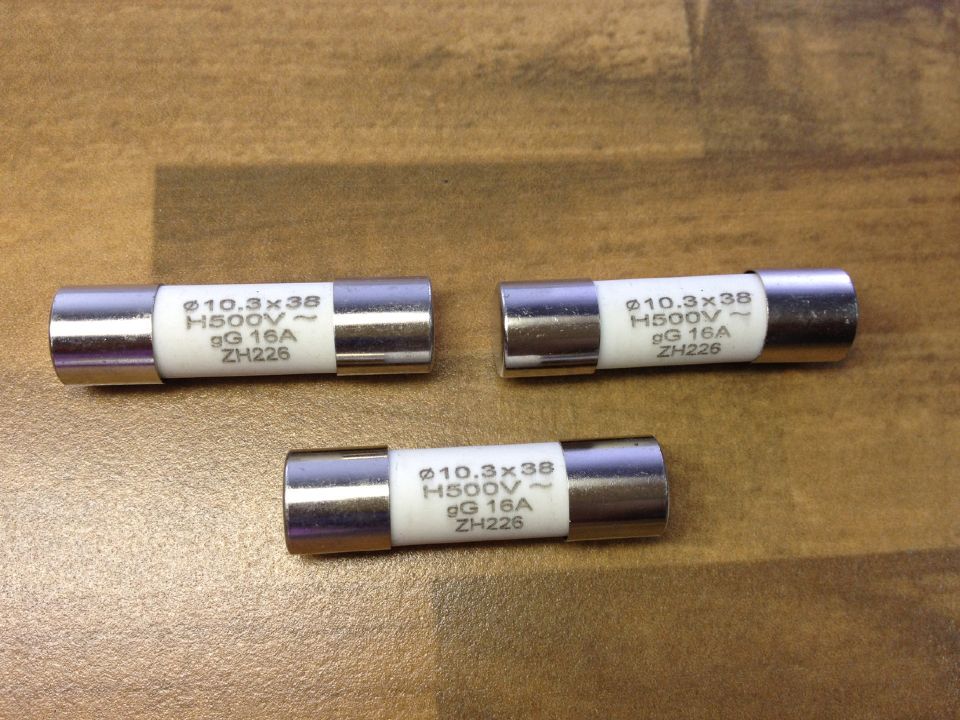 Original United States H500V gG16A ZH226 imported ceramic fuse tube 10X38 10.3X38 fuse