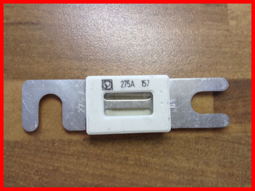 Original German 275A PUDENZ large fork bolt ceramic automobile import fuse fuse fuse