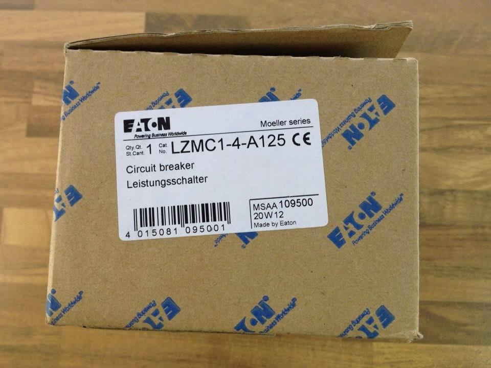 Muller MOELLER Eaton LZMB1-4-A125 circuit breaker 4P125A adjustable 100-125A original