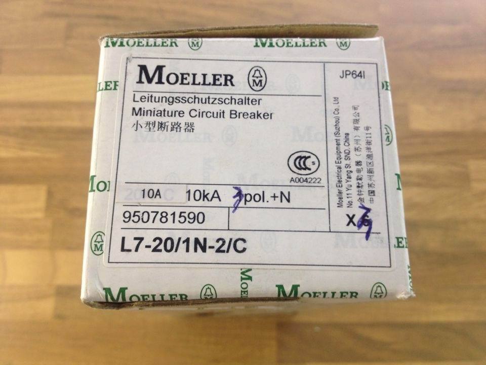 Muller MOELLER Eaton 4P10A C10 L7-10/4/C circuit breaker