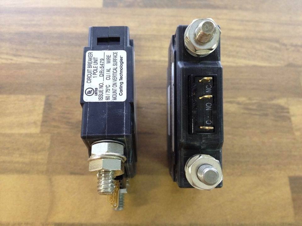 New United States Carling Jia Ling CA1-XO-06-317-321-MG - circuit breaker 100A 80V 1P