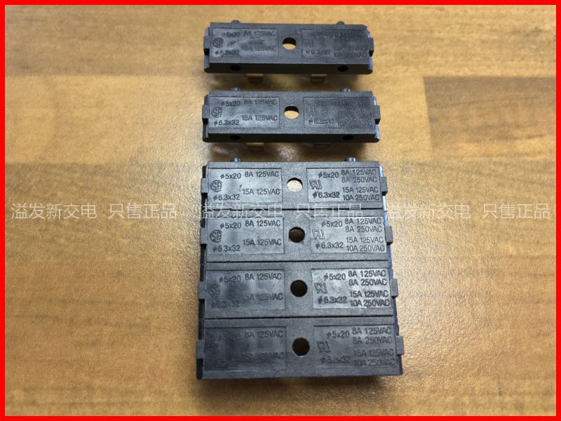 Taiwan new R3-45B insurance seat FUSE 6*30 SCI insurance box 250V8A insurance clip