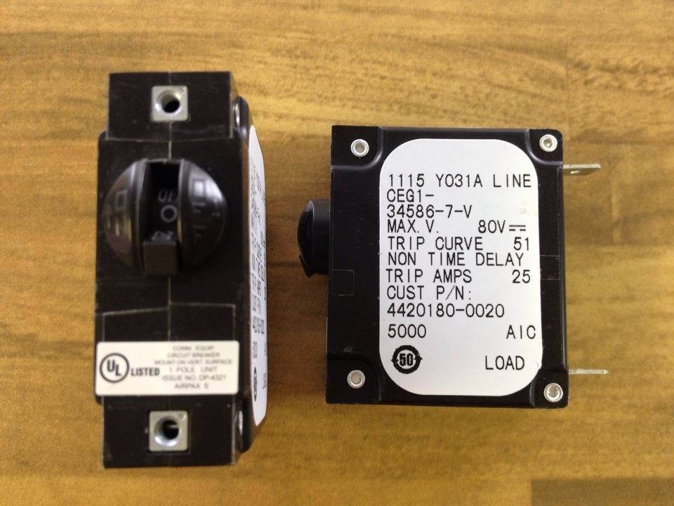 The United States AIRPAX CEG1-34586-7-V - Ebers breaker 1P20A DC80V genuine original