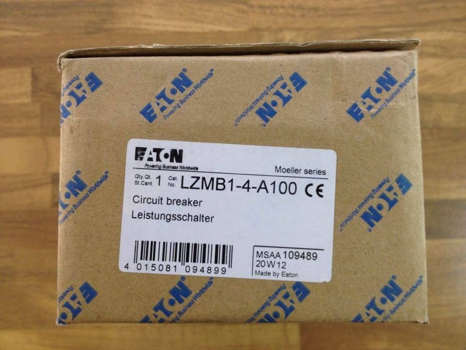Muller MOELLER Eaton LZMB1-4-A100 circuit breaker 4P 100A adjustable 80-100A