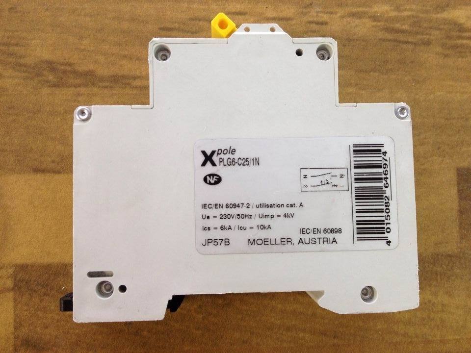 MOELLER Muller PLG6-C25/1N breaker 1P+N25A genuine original