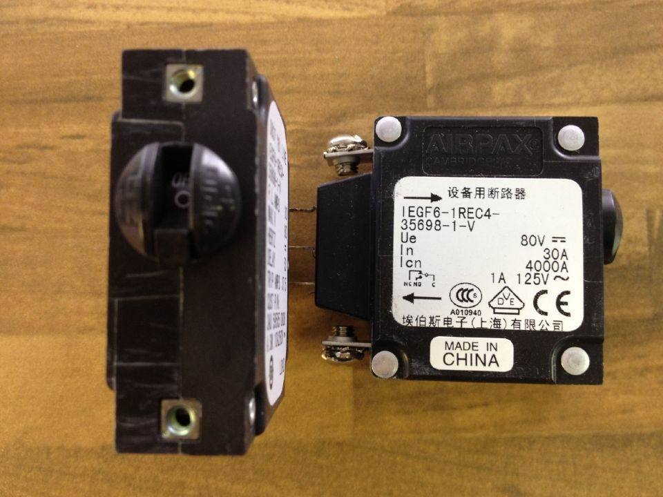 The United States AIRPAX IEGF6-1REC4-35698-1-V - Ebers breaker 1P 30A 80VDC