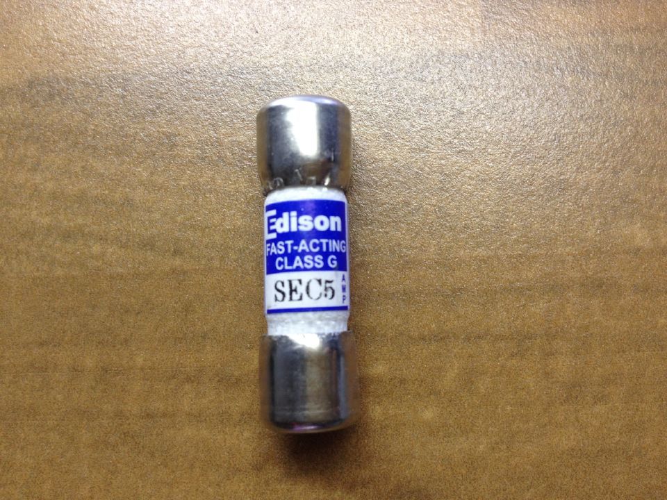 Original United States Edison SEC5 Bussmann import insurance 600V FUSE 10X35