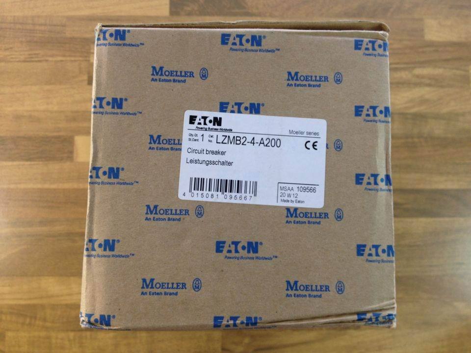 Muller MOELLER Eaton LZMB2-4-A200 circuit breaker 4P200A adjustable 125A-200A original