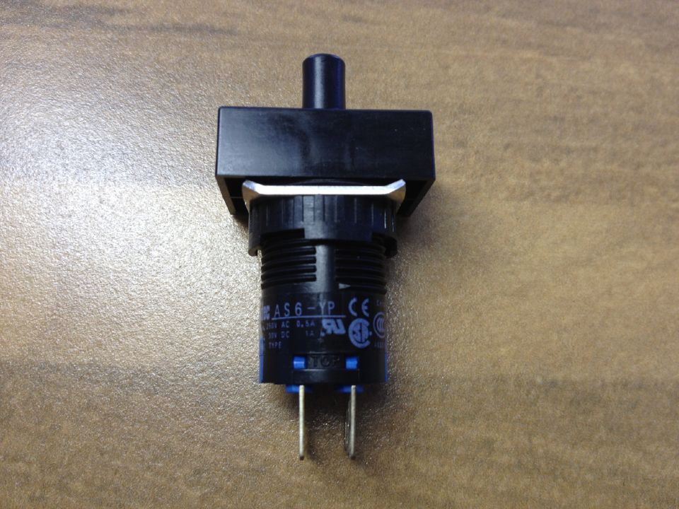 Japan's IDEC and AS6-YP three 16MM NO NC third gear rotary button button