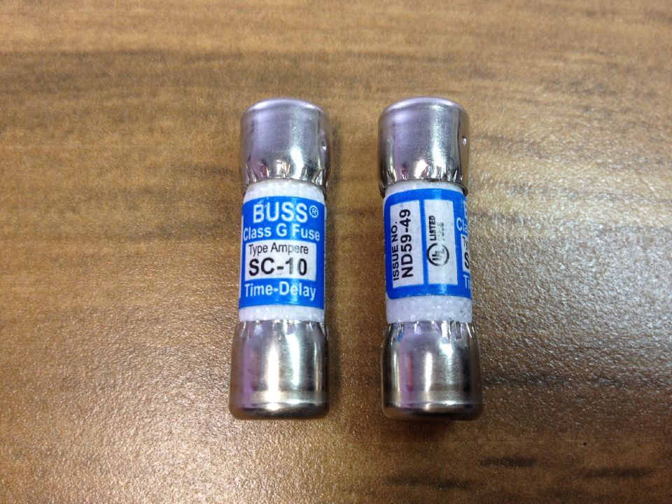 American BUSS SC-10 Bussmann 10X34 10A 600VAC FUSE