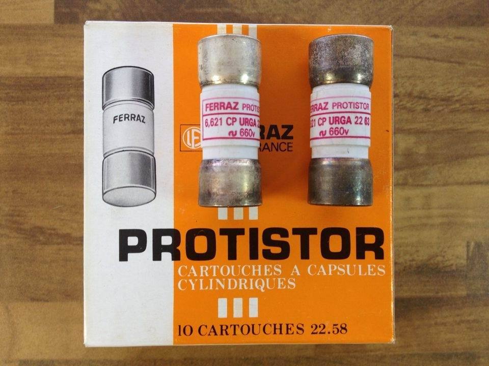 The French FERRAZ CP URGA2263 PROTISTOR 660V63A22X58 6621 faray fuse