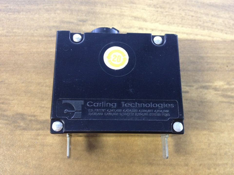 United States Jia Ling AA1-X0-14-334-192-D - circuit breaker 80VDC 1P10A new genuine