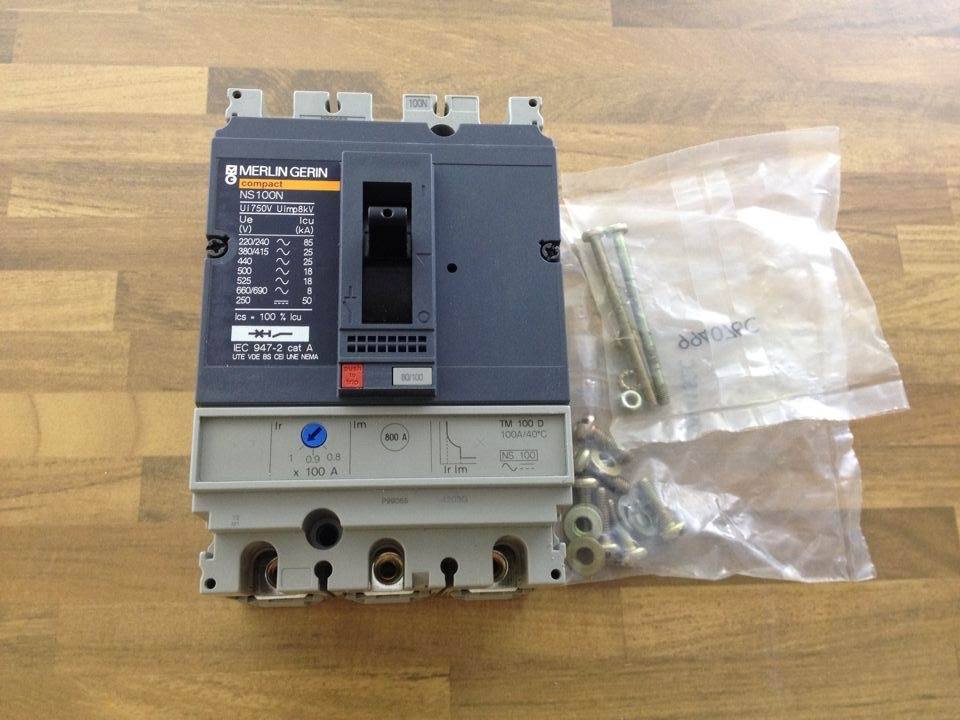 Imported Schneider NS100N air switch 3P100A circuit breaker (guaranteed genuine)