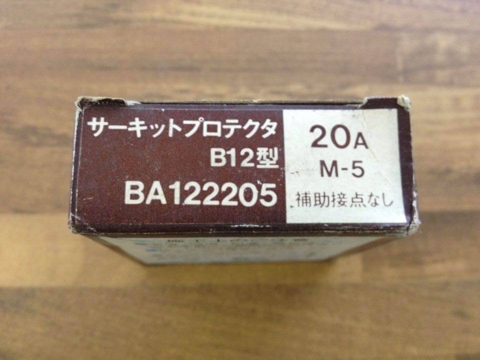 -/ BA122205 M-5 B12 circuit breaker type 1P20A original authentic
