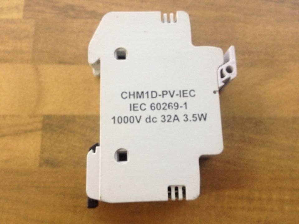 United States CHM1D-PV-IEC Bussmann photovoltaic fuse base 1P30A 10X38 CHPV1U